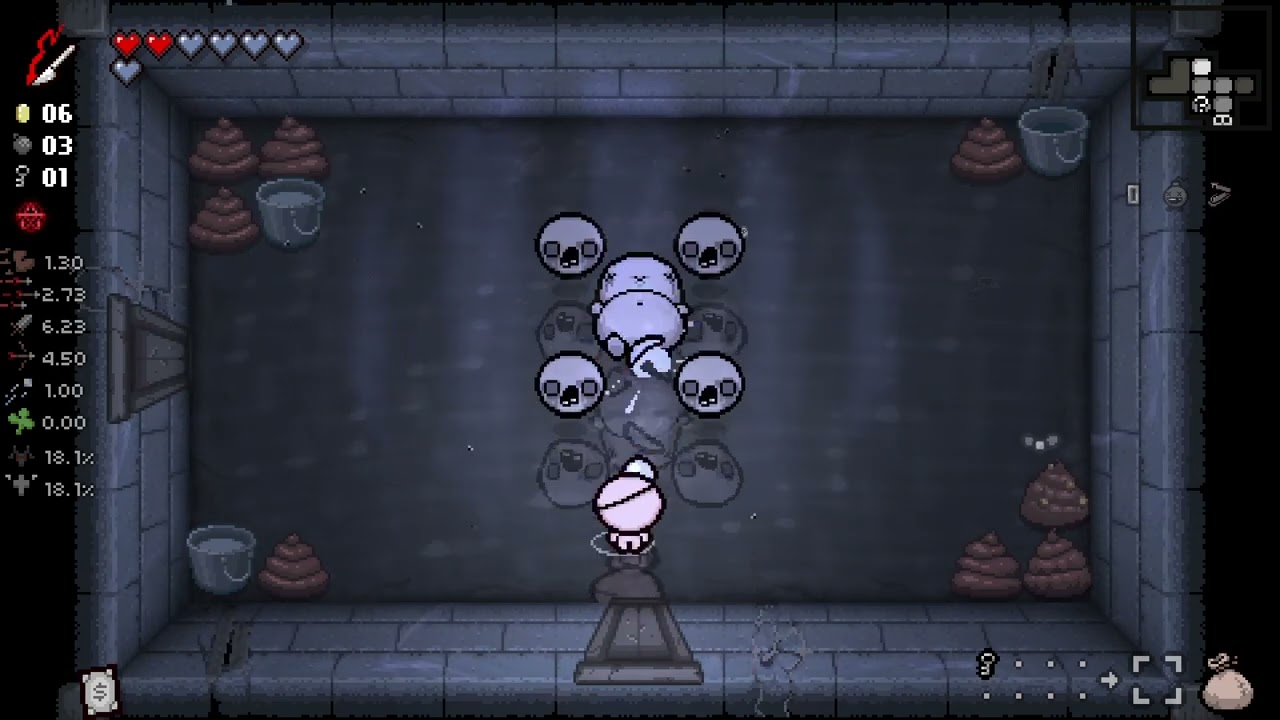 The Binding of isaac Repentance: Try hard Tainted Cain partie 3