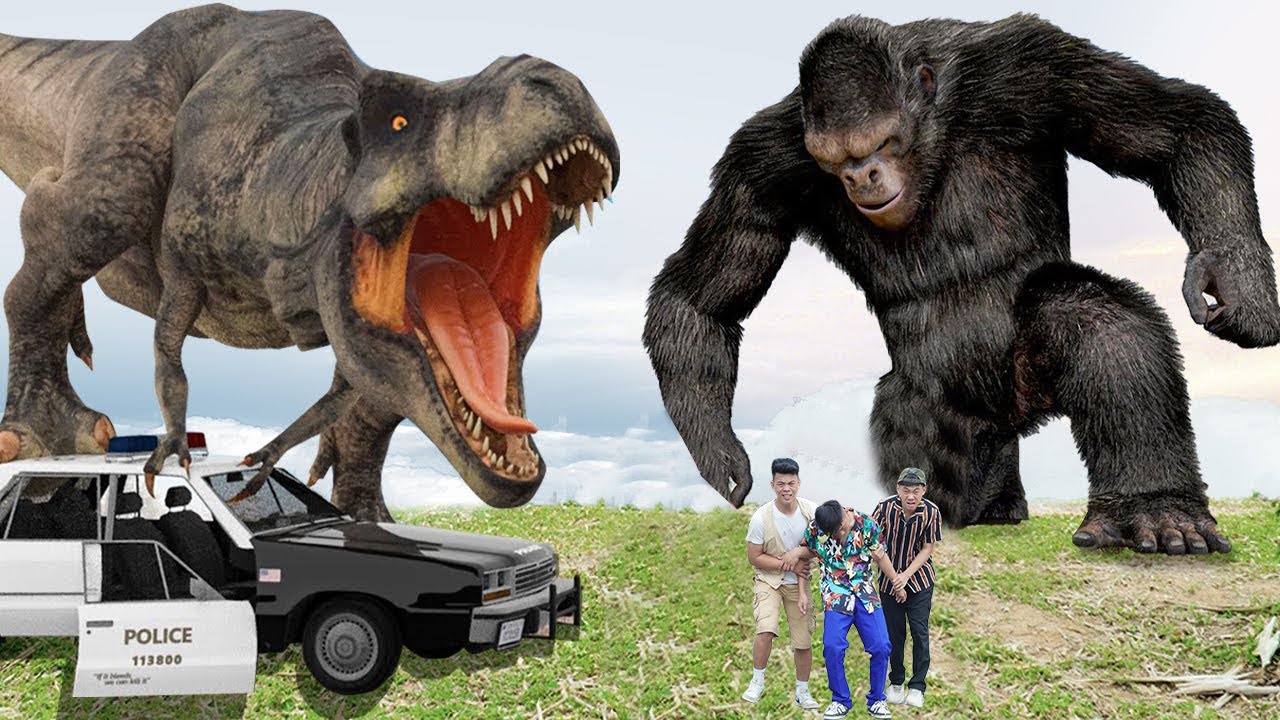 T-Rex Chase - Part 77 - Jurassic World Dinosaur Fan Movie