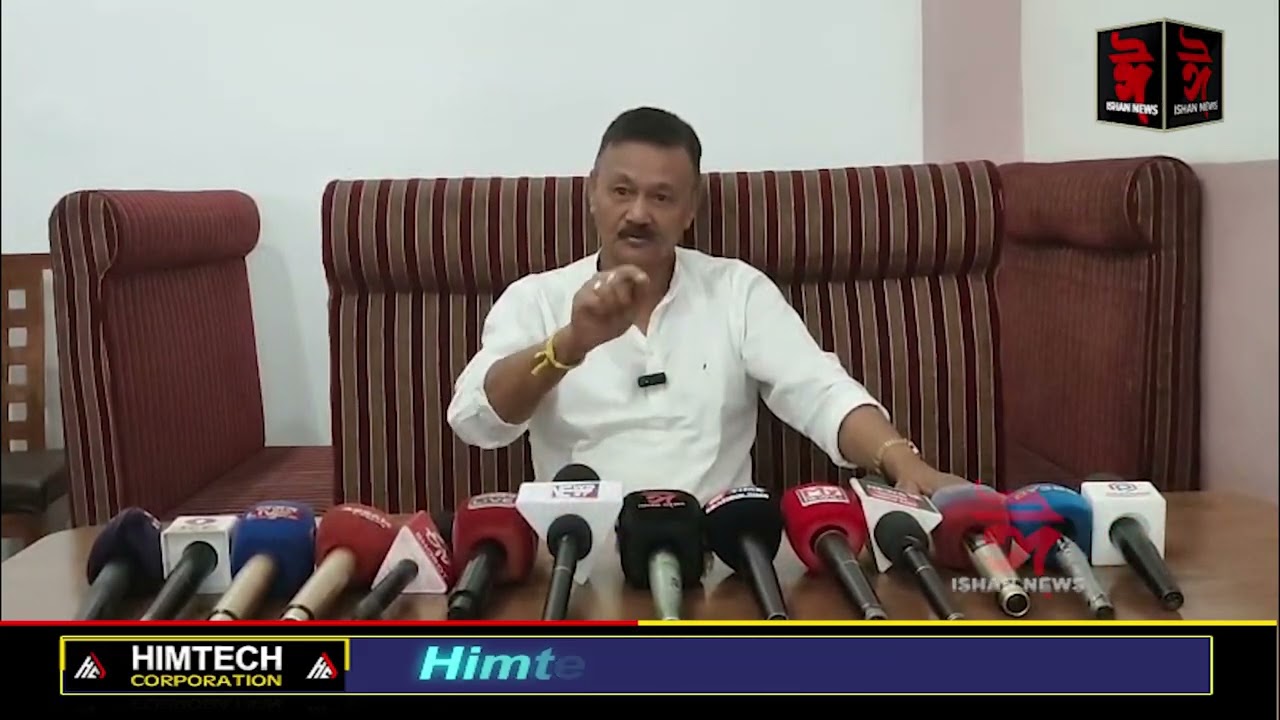 সোণাপুৰত সংবাদমেল জ্যেষ্ঠ কংগ্ৰেছ নেতা জগত হাজৰিকাৰ।