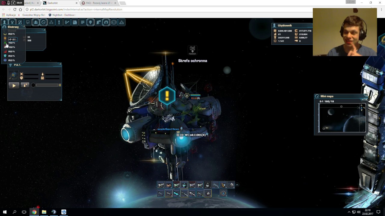 Darkorbit - porąbany update - ulepszanie LF4 :O