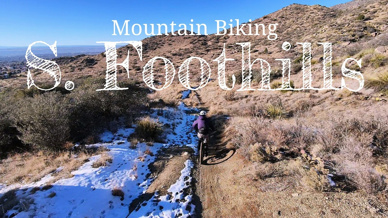 Mountain Biking S Foothills//Albuquerque, NM