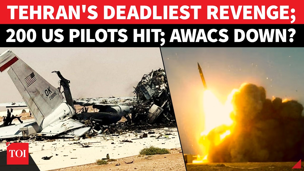 Iran Bombs 'RESIDENCES OF 200 US PILOTS&rsquo;, Cripples Fighter Jets In 'BIGGEST' Gulf Strike | WATCH