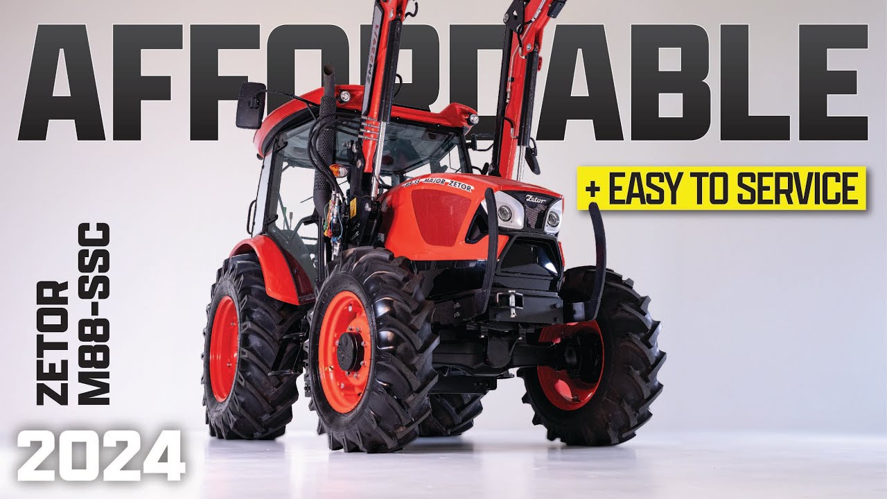 САМЫЙ ДОСТУПНЫЙ МУНИЦИПАЛЬНЫЙ ТРАКТОР МОЩНОСТЬЮ БОЛЕЕ 80 Л.С. | 2024 Zetor Major Series [M88-SSC]