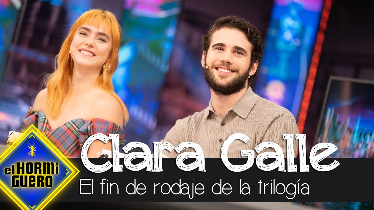 Clara Galle y Julio Peña cuentan qué sintieron al terminar de rodar la trilogía - El Hormiguero