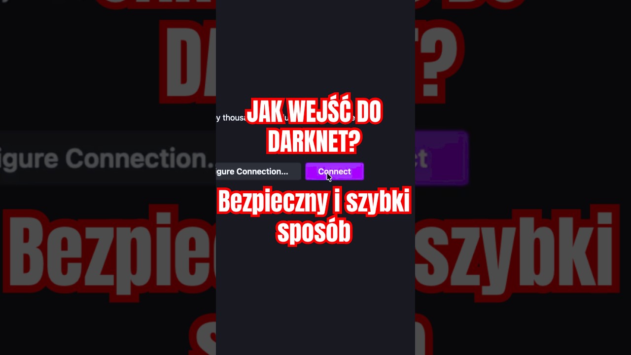 Jak bezpiecznie wejść do DARKWEB? #darkweb #darknet #tor #howto #cyberbezpieczeństwo #deepweb