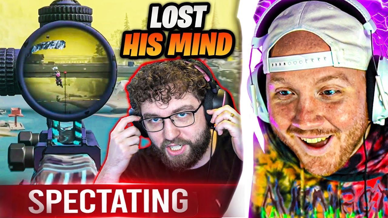 TIMTHETATMAN REACTS TO JEV LOSING HIS MIND SPECTATING SOLOS