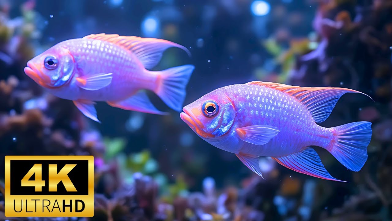 4K Underwater Sea Life + Calming Music &ndash; The Best Ocean Relaxation Video for Sleep & Focus