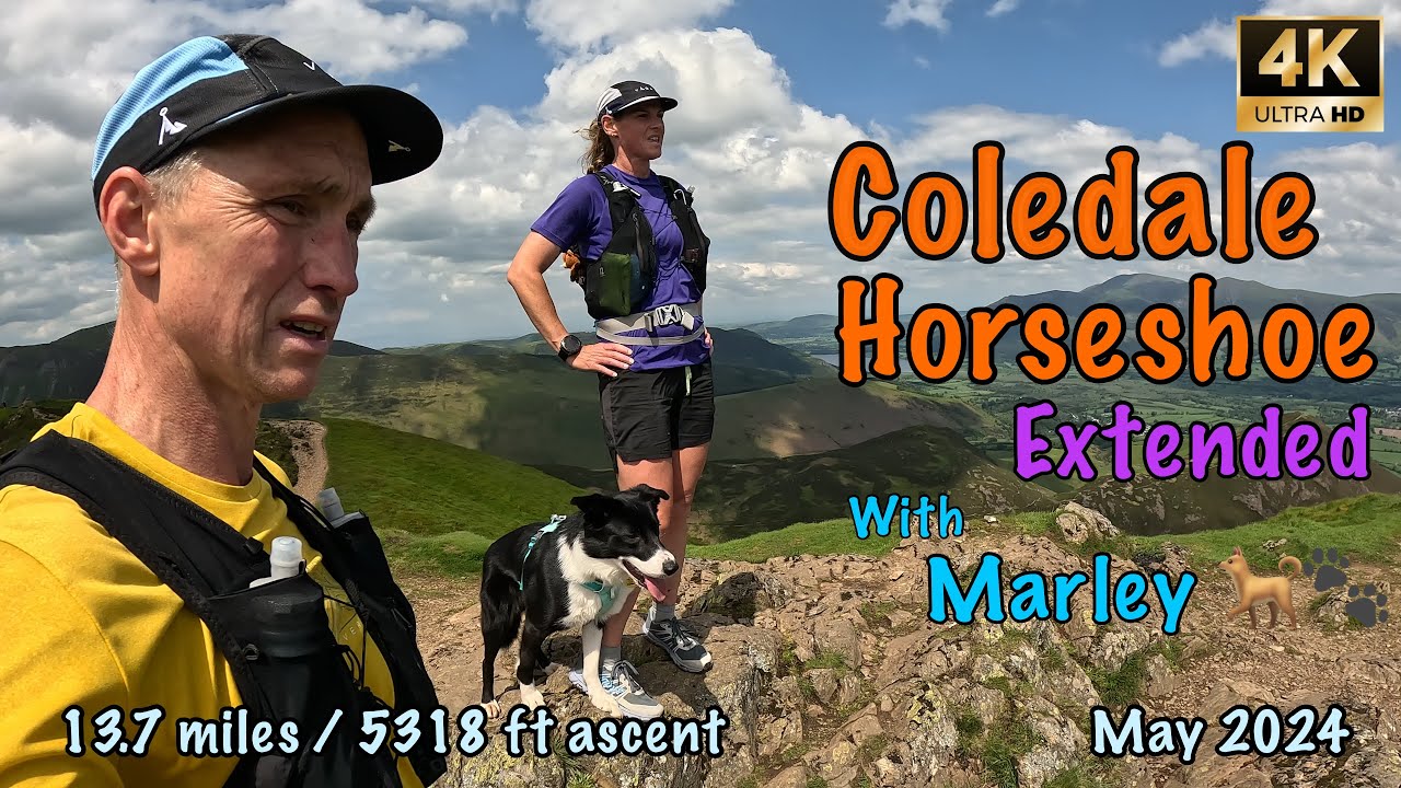 Coledale Horseshoe Extended with Marley 🐕 | Lake District | 4K | May 2024