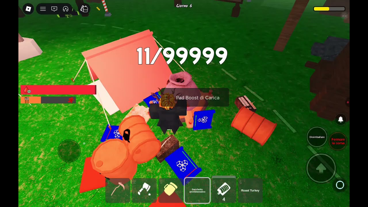 Gioco all evento admin abuse di 99 notti nella foresta con Ludovica e samuele