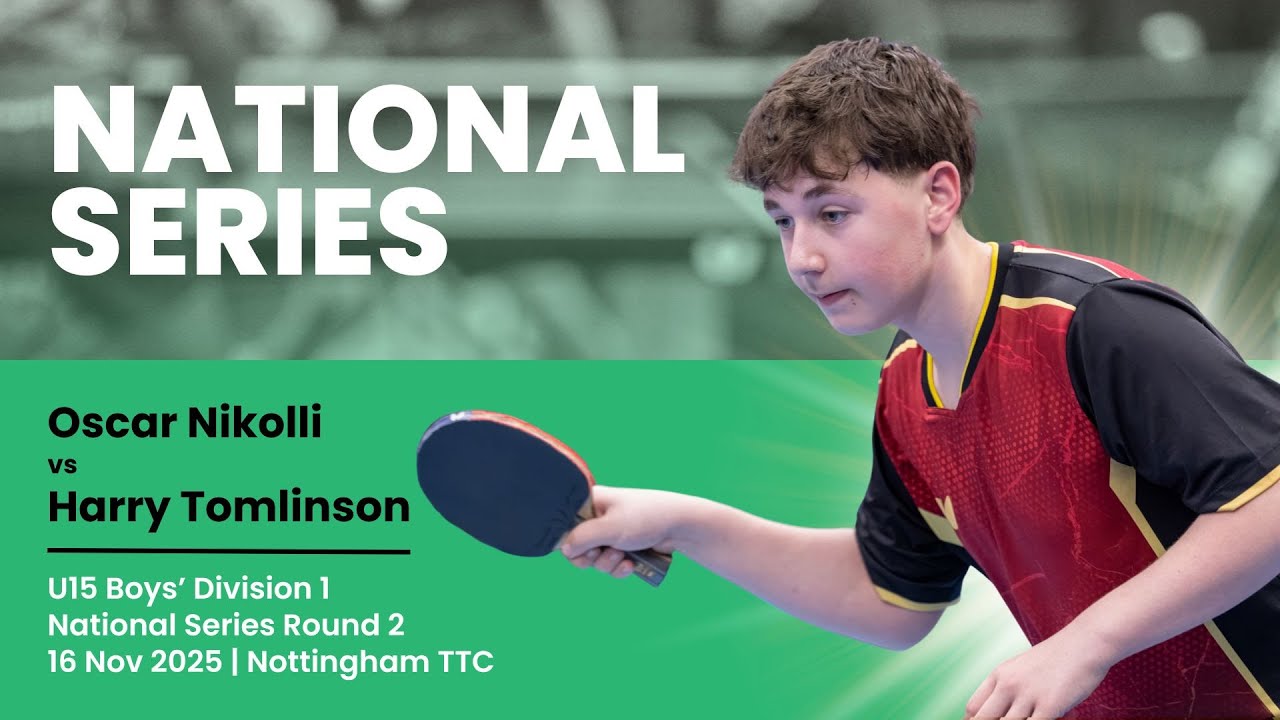 Oscar Nikolli v Harry Tomlinson HIGHLIGHTS | U15 Boys' Division 1 National Series Round 2
