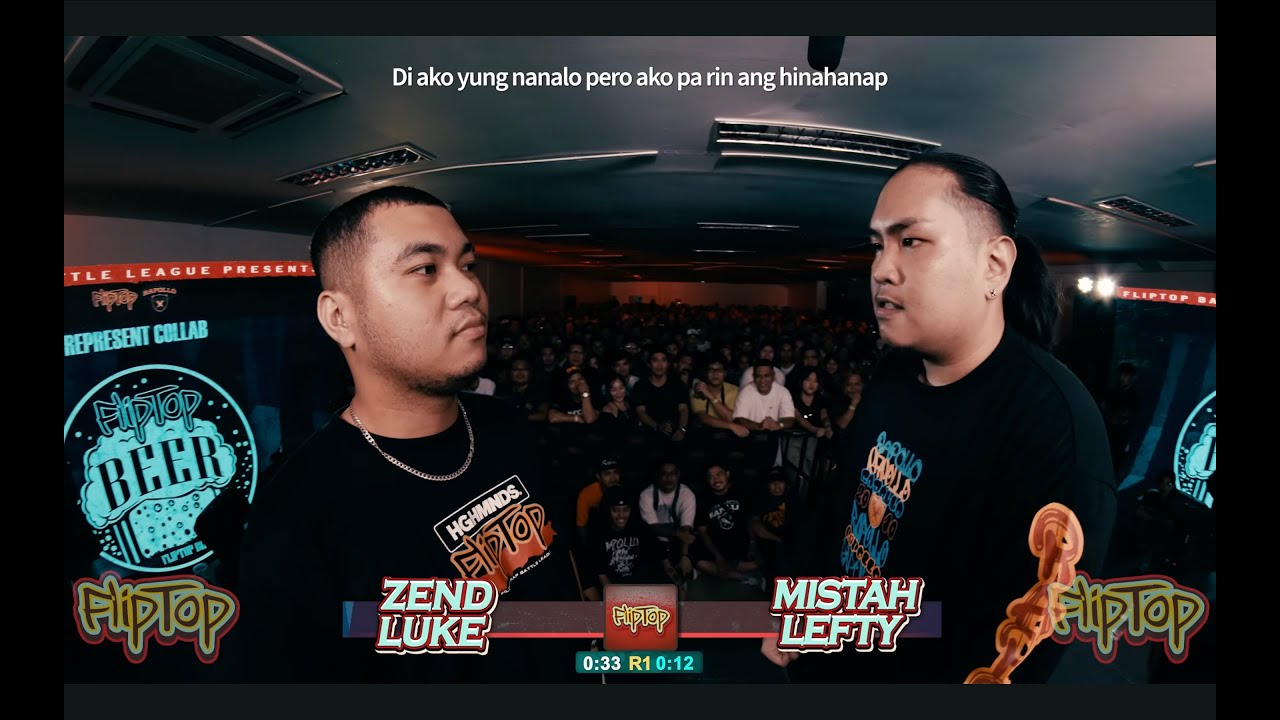FlipTop - Zend Luke vs Mistah Lefty | Bisaya Battle
