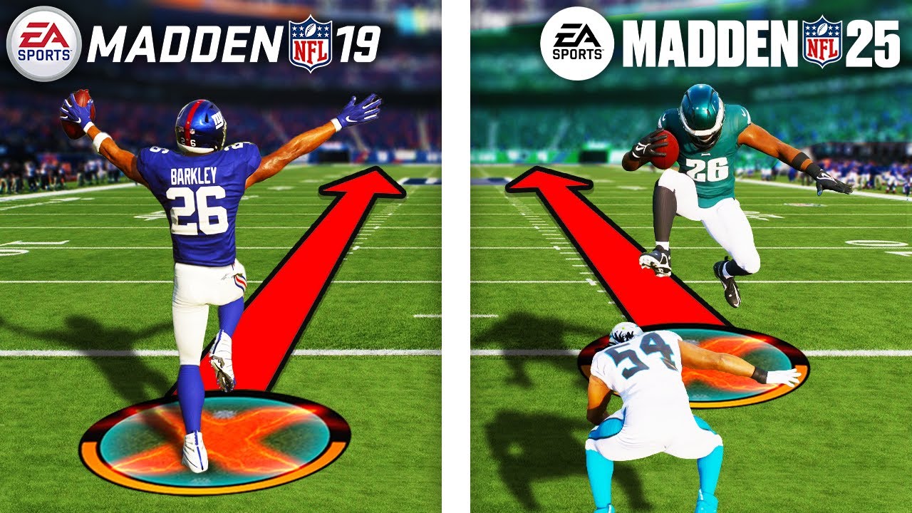 Scoring a 99 Yard Touchdown with SAQUON BARKLEY on EVERY Madden!