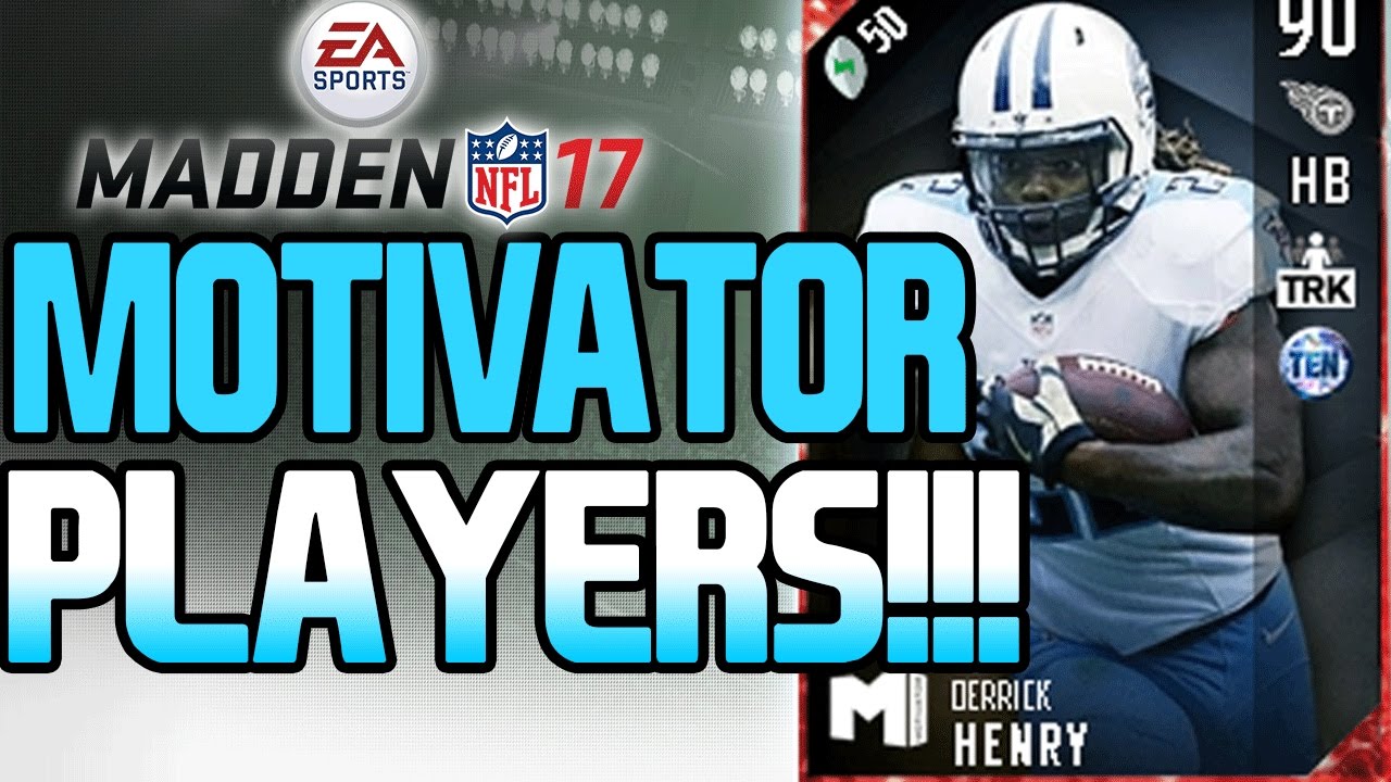 Madden 17 Ultimate Team: NEW MOTIVATOR PLAYERS! FIRST 99 OVERALL?