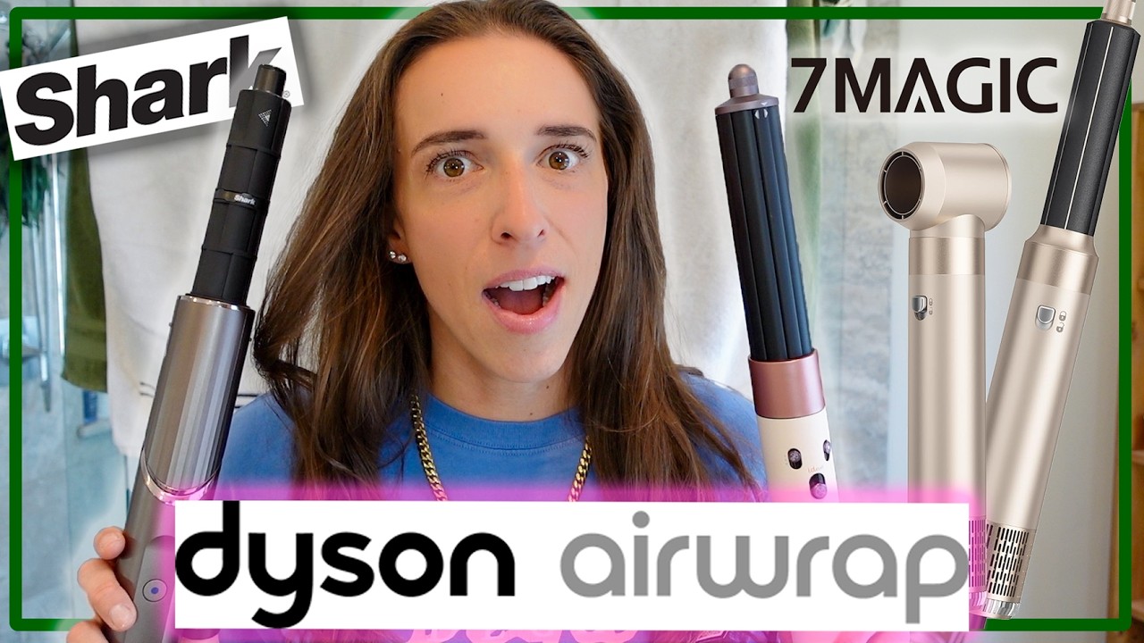 Testing The Dyson Air Wrap Vs It's Competitors!