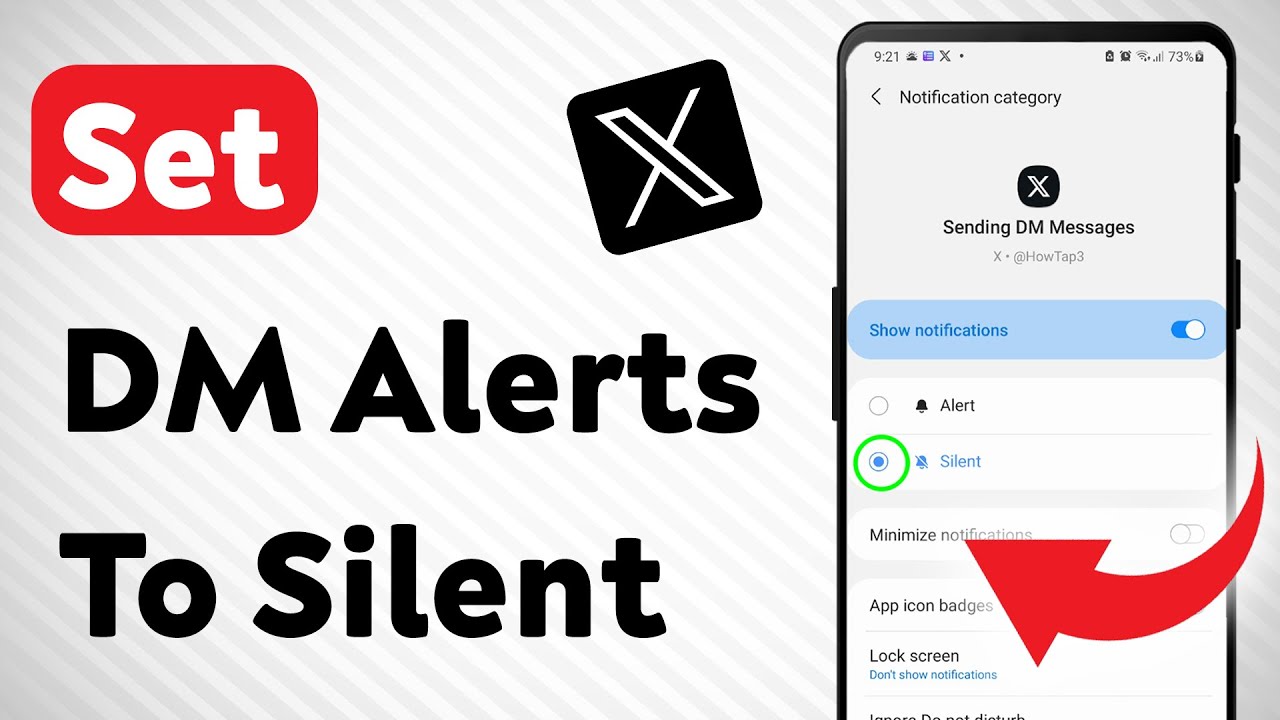 How To Set DM Notifications To Silent On X App (Updated)
