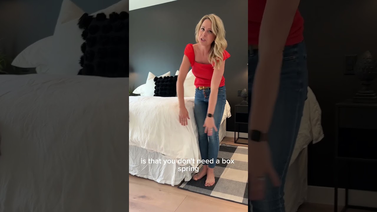 A build a base is both your frame and box spring in one!Watch how Kaitlyn from Spruce Homes uses it.