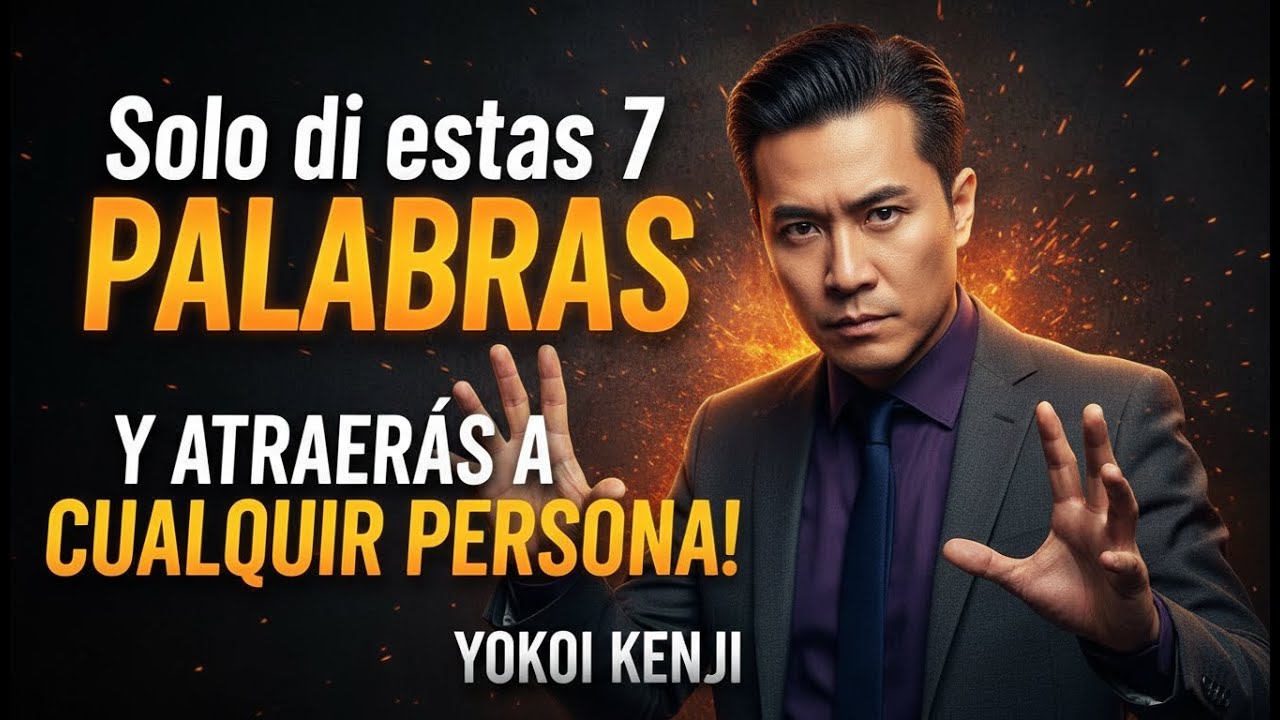 Solo di estas 7 palabras y atraerás a cualquier persona | Yokoi Kenji