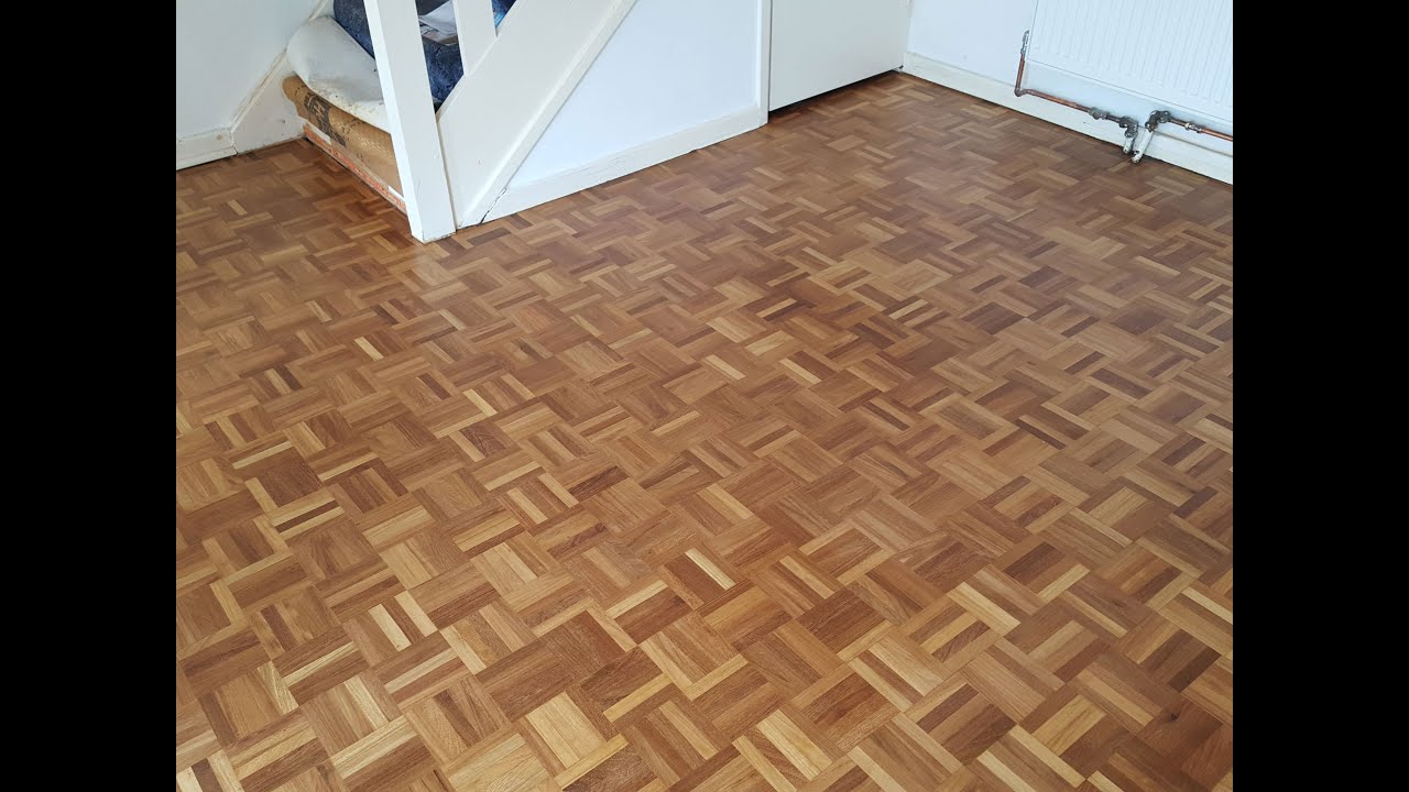 Basket Weave Parquet Restoration | Full Repair, Sanding & Refinishing
