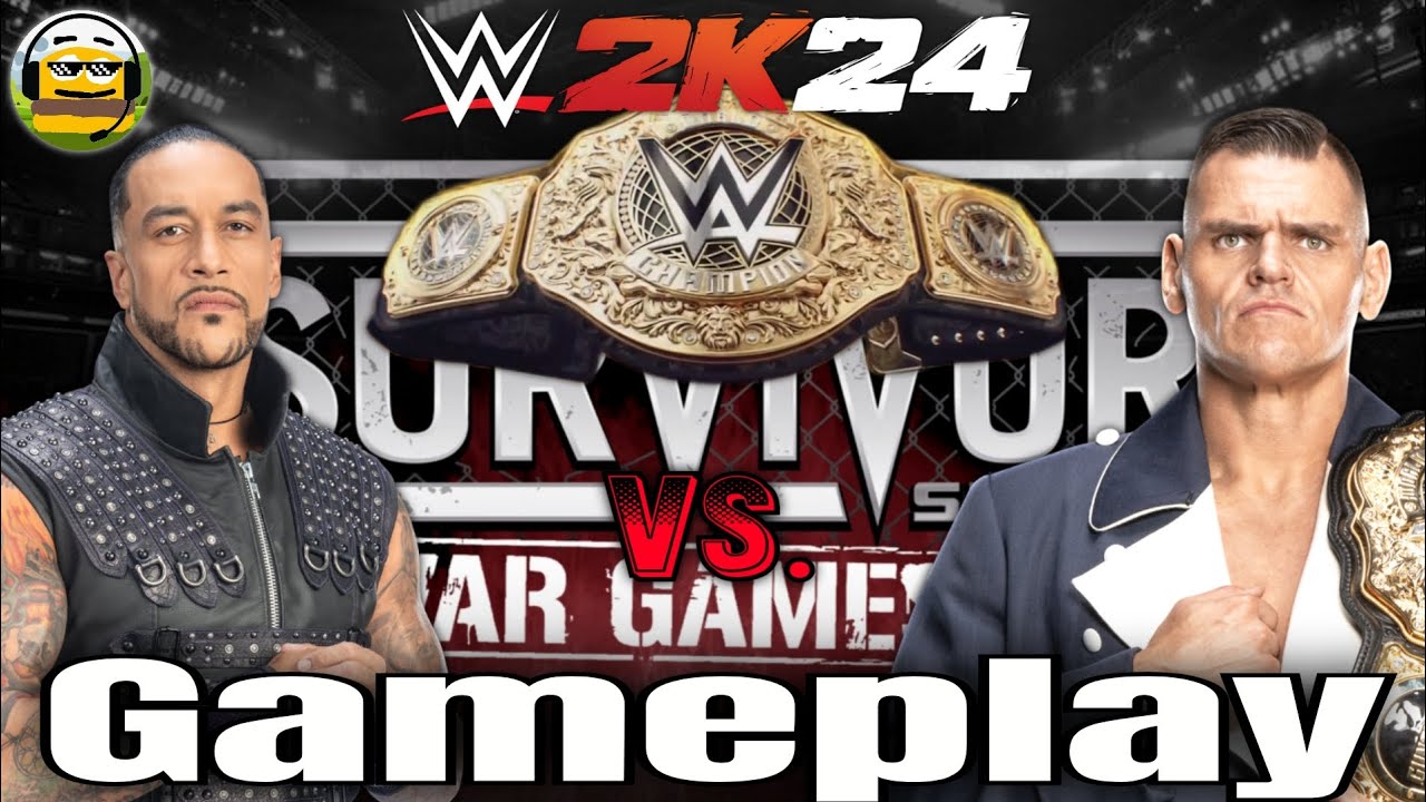WWE 2K24: Damian Priest vs. Gunther - [World Heavyweight Championship] | (Gameplay)