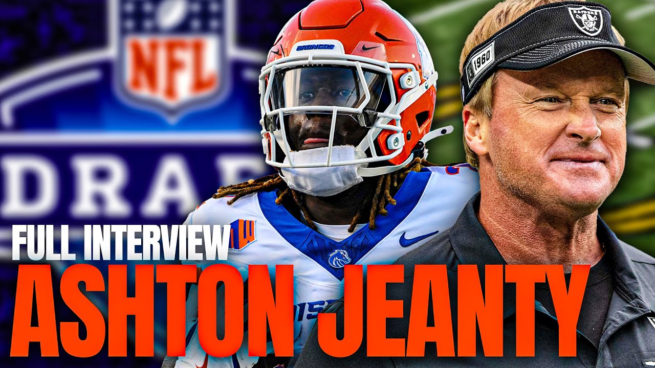 Ashton Jeanty FULL INTERVIEW | Gruden Goes Long