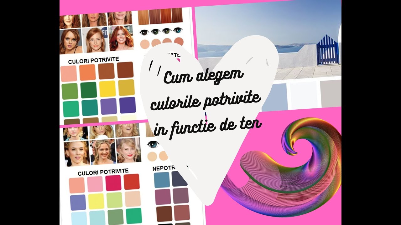Cum alegem culorile potrivite in functie de ten