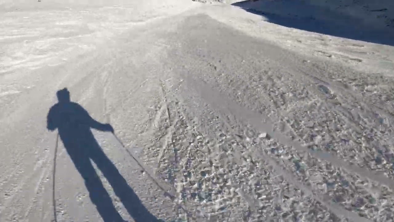 Ski Relax   Stubai Black+Route to the valley   4K