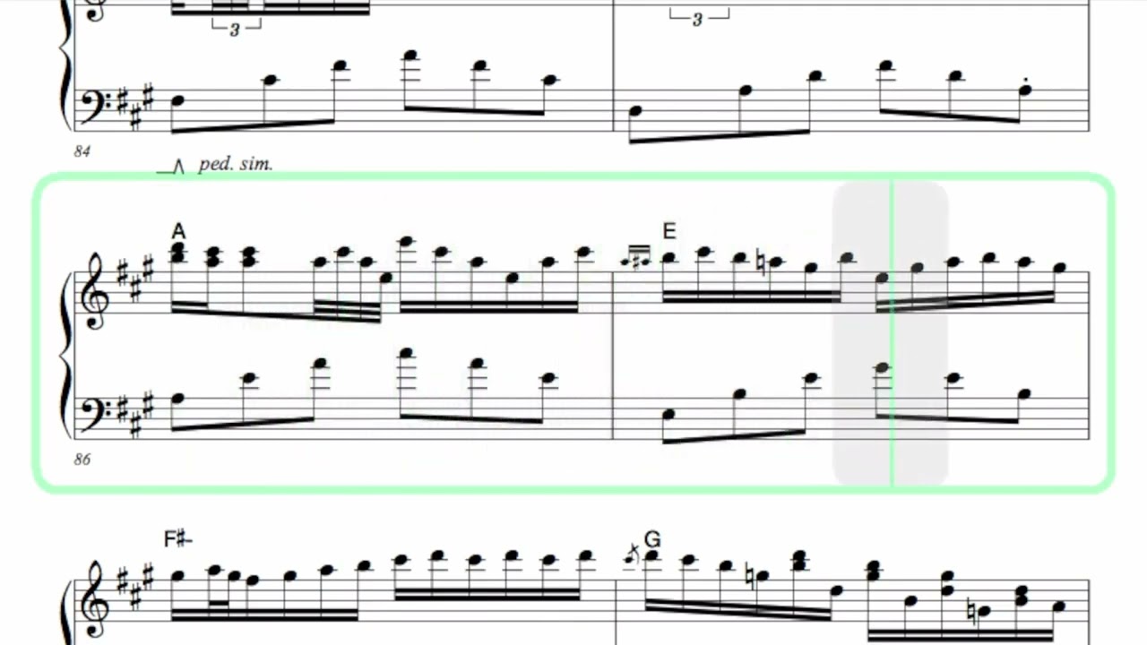 LYNYRD SKYNYRD ● Tuesday’s Gone [ Isolated Keyboard 2 + SCORE ]