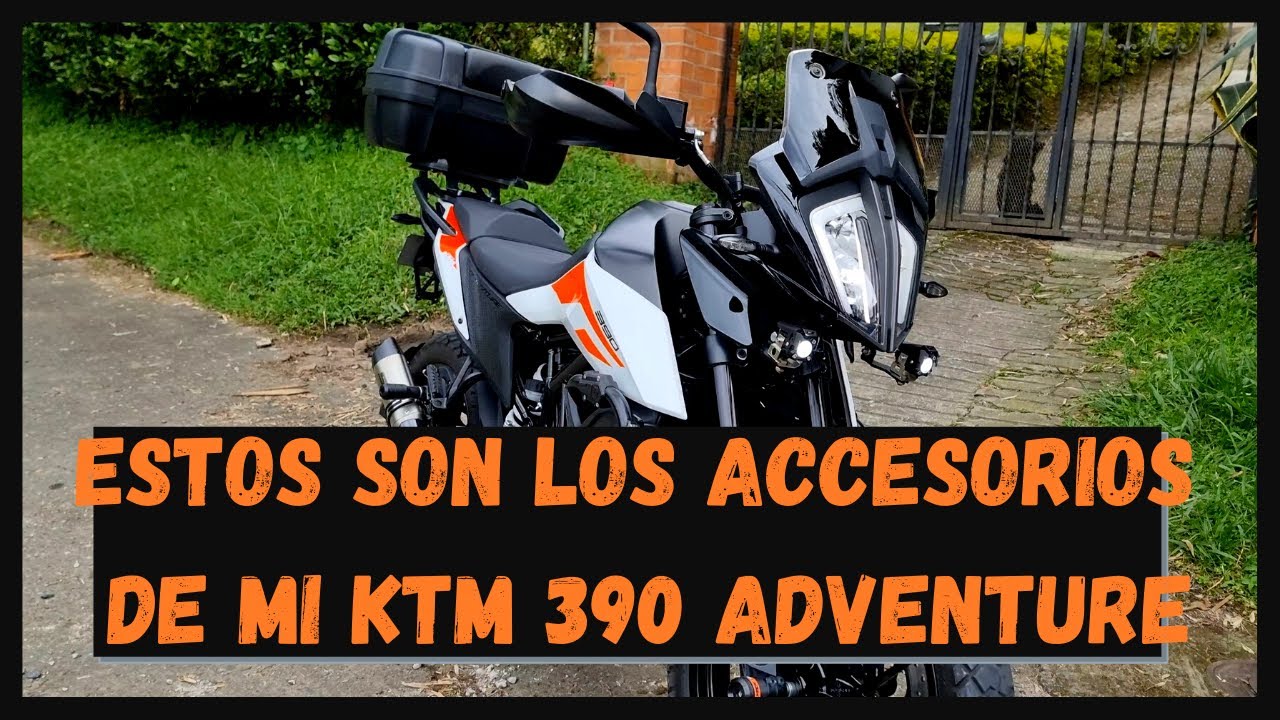 accesorios ktm 390 adv.