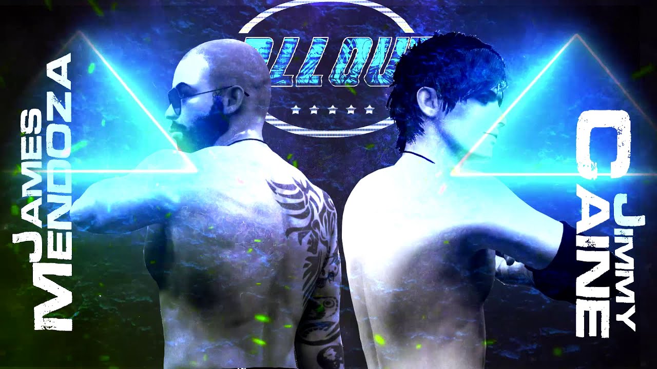 ALL OUT - James Mendoza vs. Jimmy Caine Promo Package! (WWE Games)