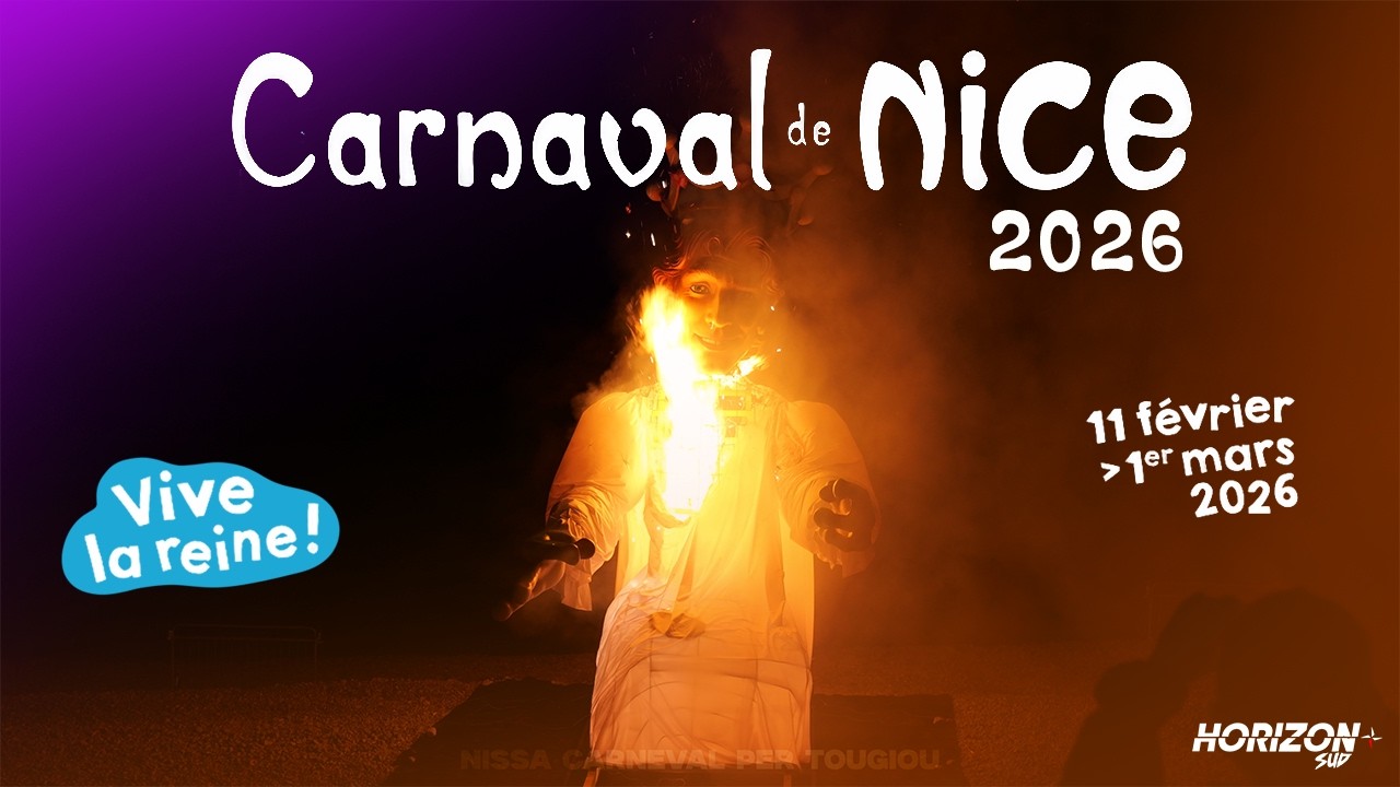 Annonce du thème du carnaval de Nice 2027 + Incinération du Roi 2026