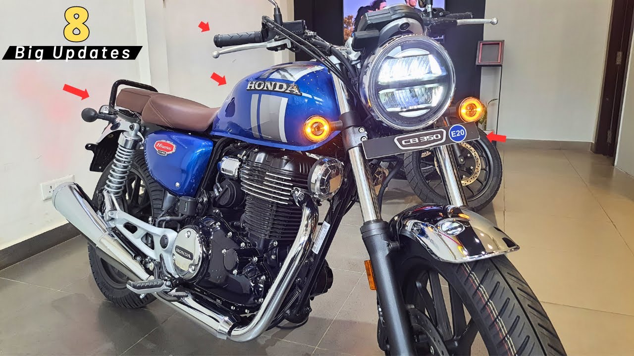 Honda Highness 350 New Model 2023 E20 Review ~ New Updates I All Colours I Mileage I On Road Price