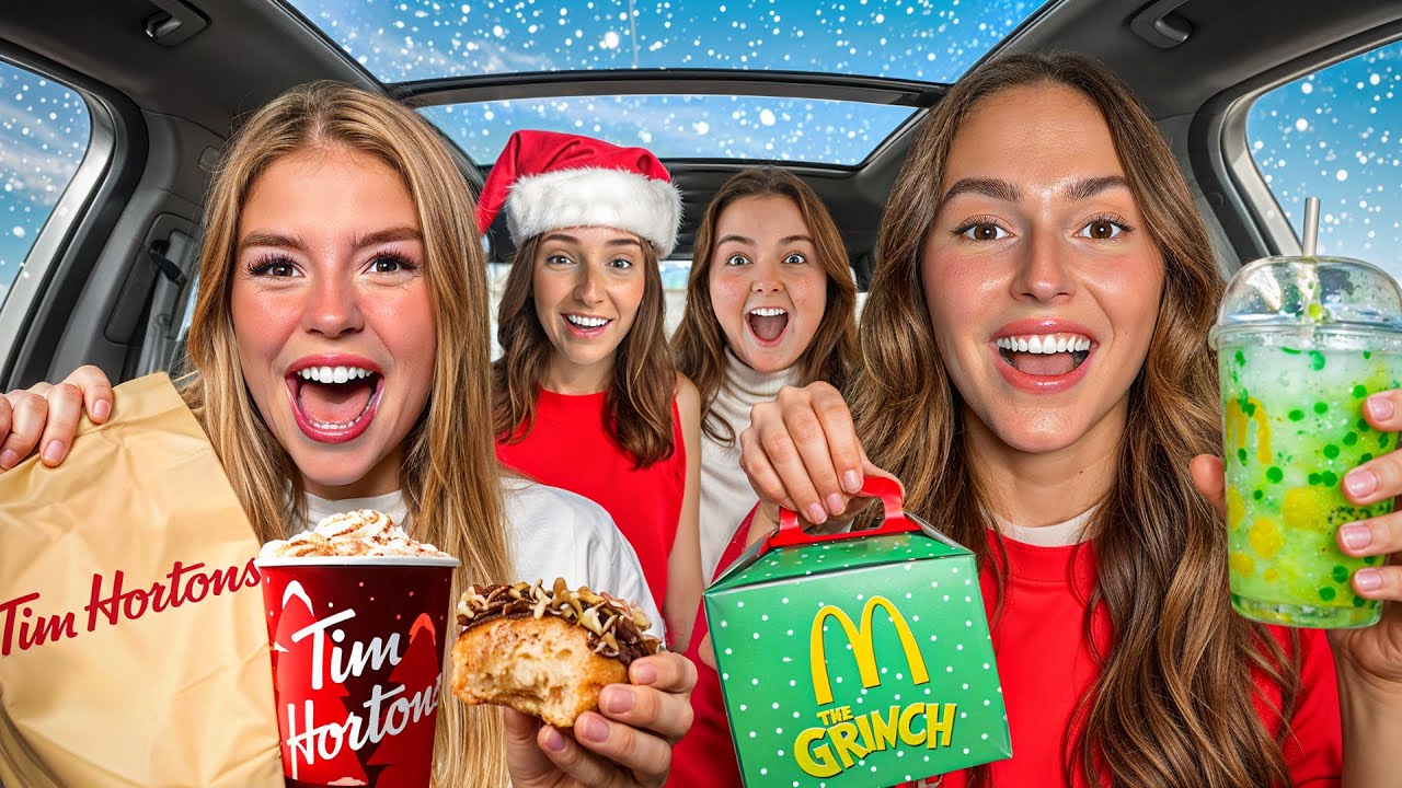 ON TESTE LES MENUS DE NOËL DES FAST-FOODS QUÉBECOIS ! | Vlogmas 18