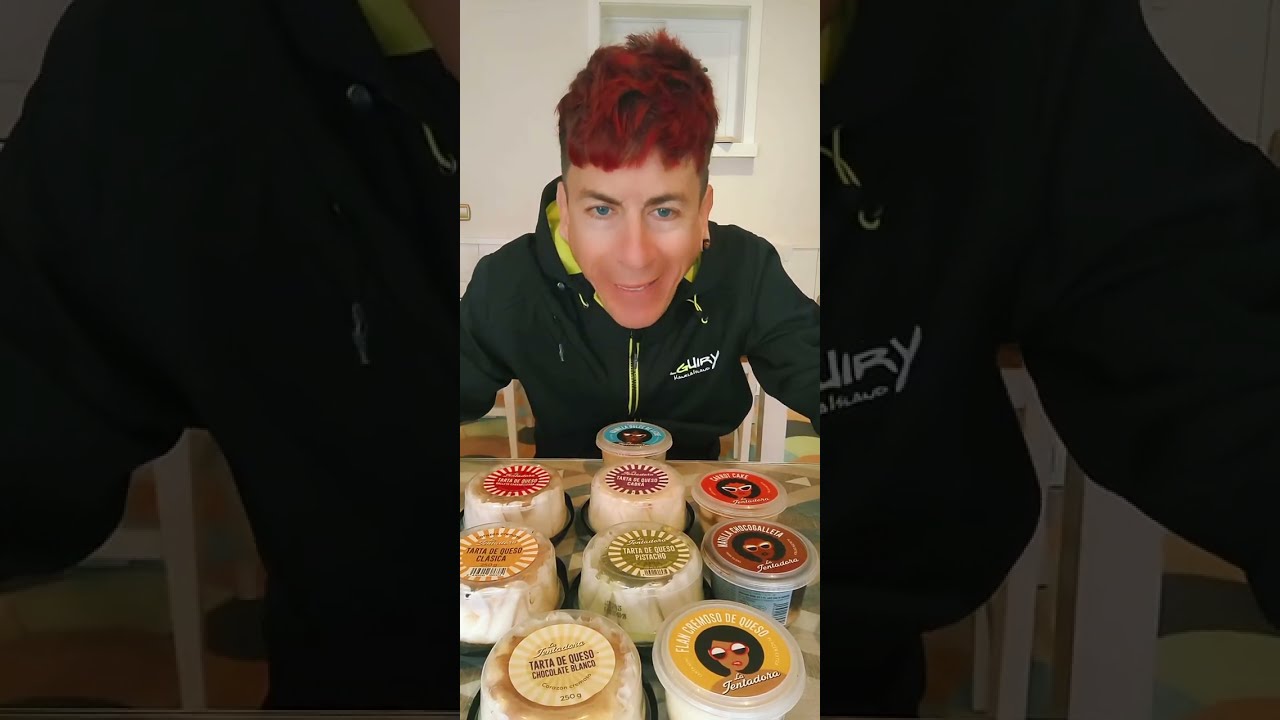 DEGUSTACION BRUTAL de TARTAS de QUESO La Tentadora en DFS Food Arahal en Directo