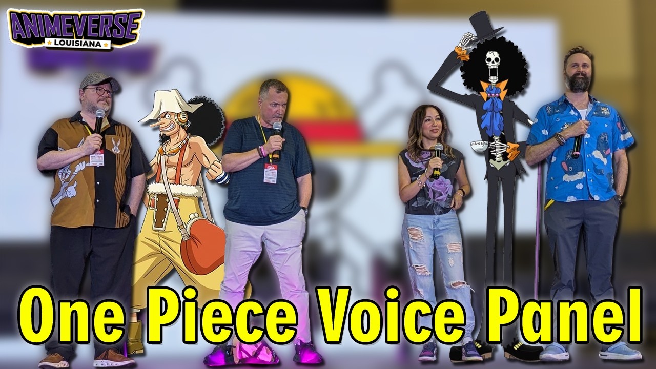 One Piece Panel with Ian Sinclair, Sonny Strait & John Swasey | Animeverse Louisiana 2025
