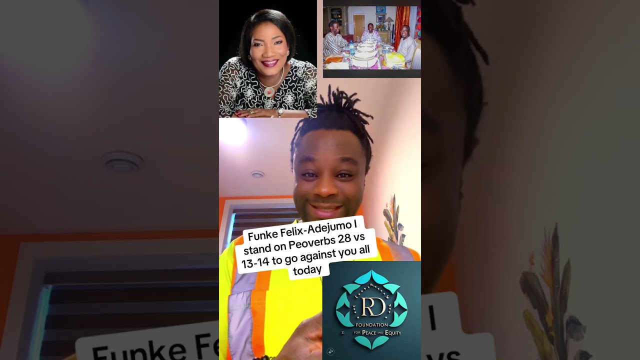 Funke Felix-Adejumo I stand on Proverbs 28 vs 13-14 to go against you all today