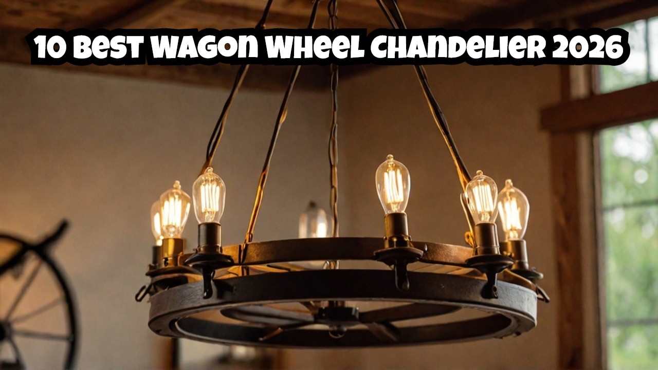 Want a STUNNING Wagon Wheel Chandelier? Top 10 Options for 2026 Revealed