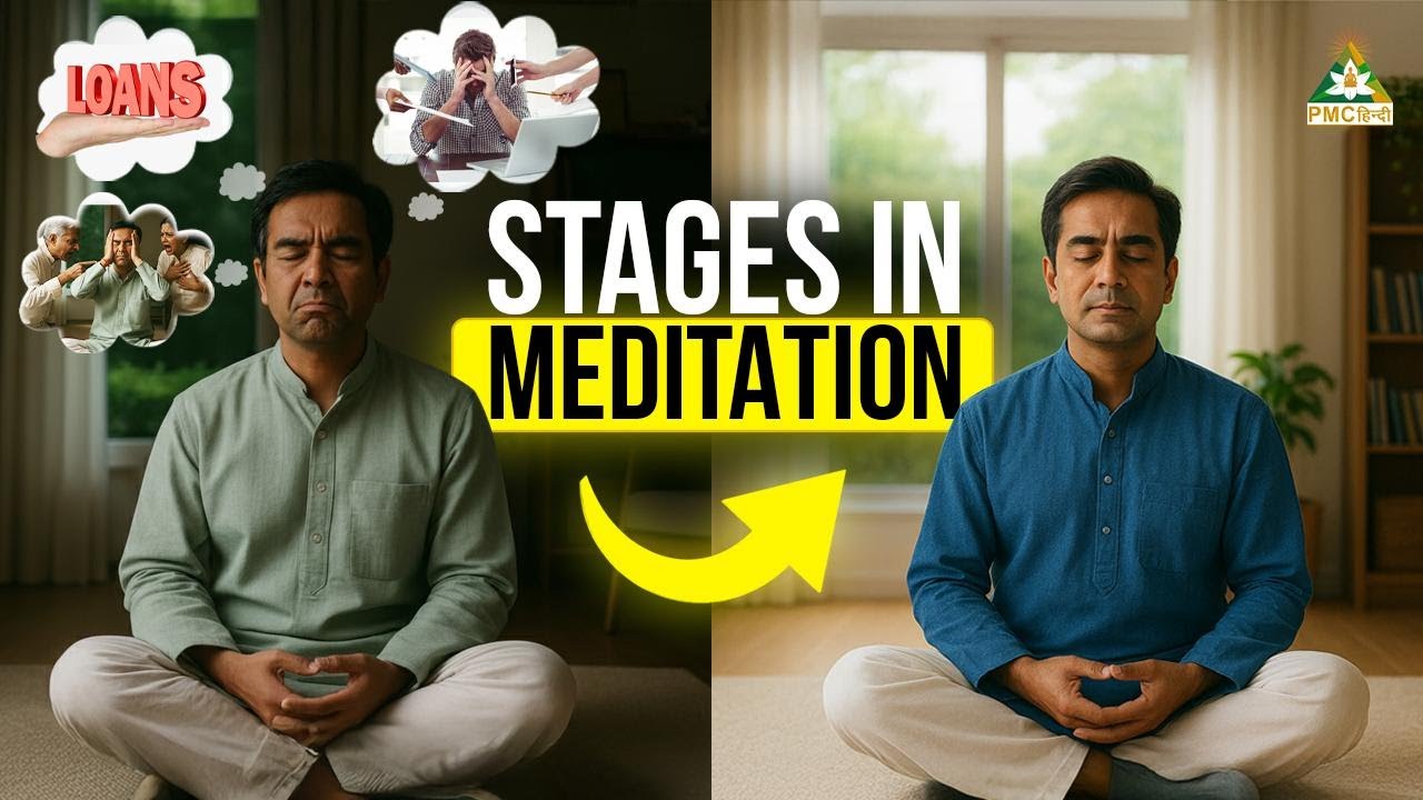 Why Every Meditation Feels Different? | 5 Stages of Meditation EXPLAINED | PMC Hindi