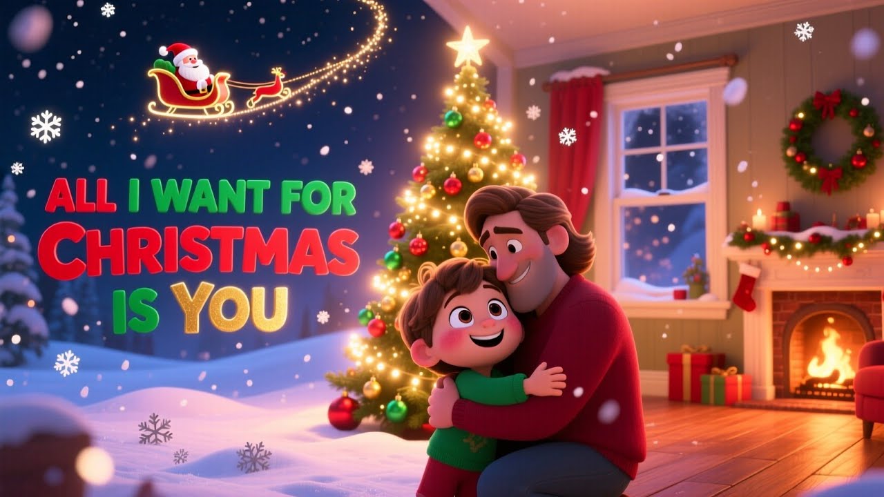 All I Want for Christmas Is You | 🎵 Fun Sunday School Song for Children