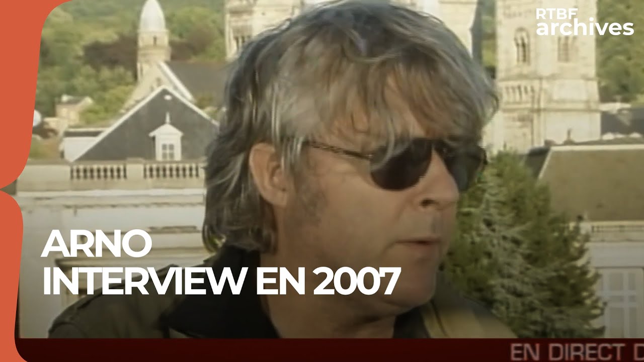 Arno : son interview culte en plein JT en 2007 - RTBF Archives
