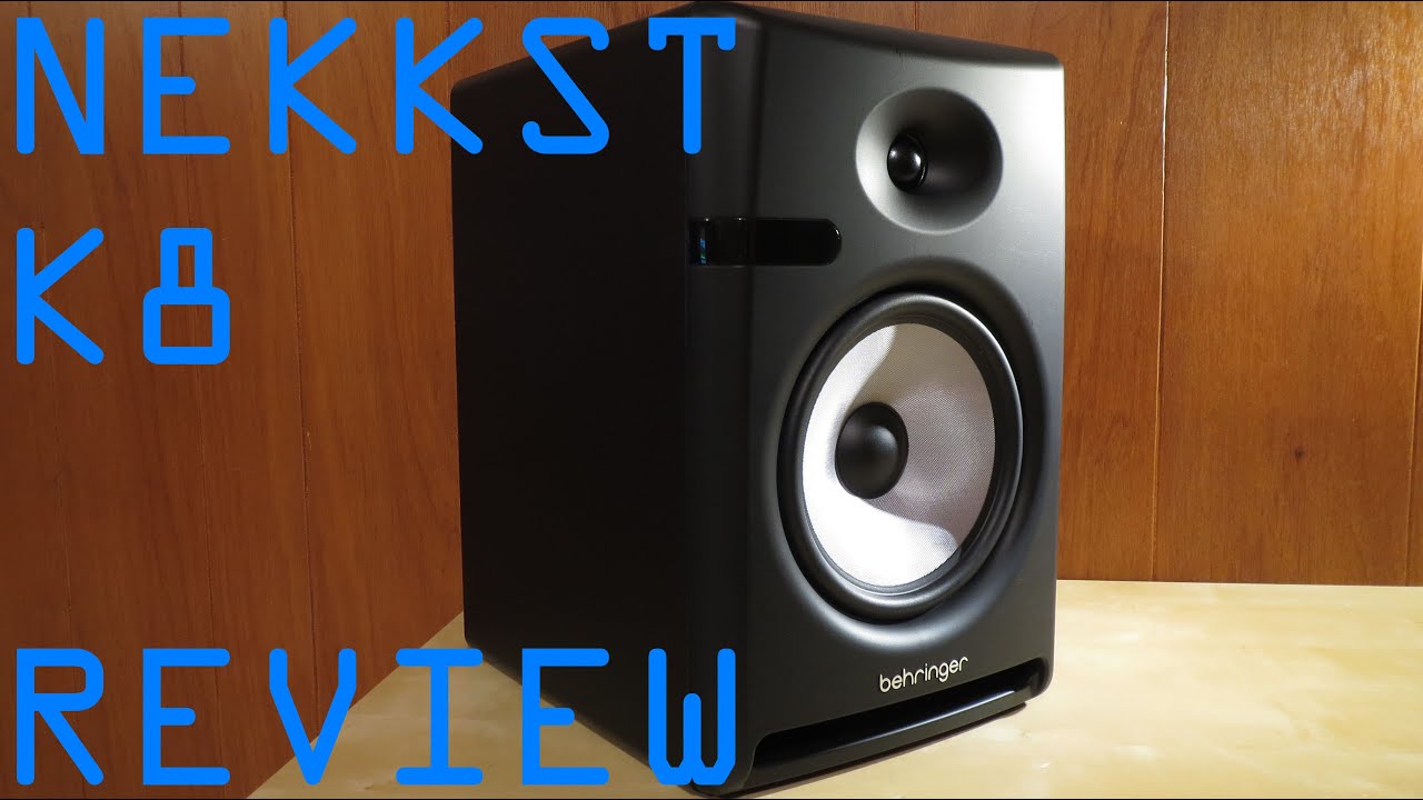 Behringer Nekkst K8 studio monitor review