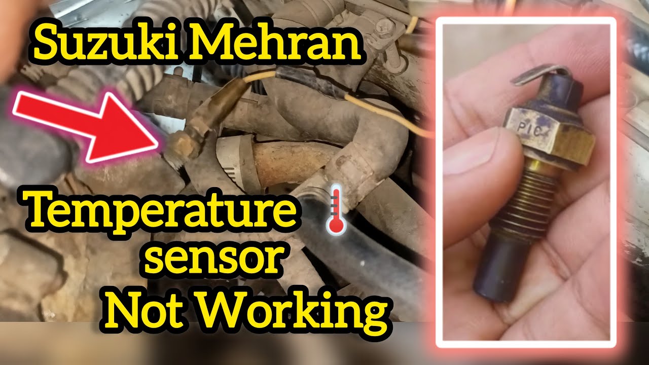 Suzuki Mehran Temperature sensor Not working How to Repair