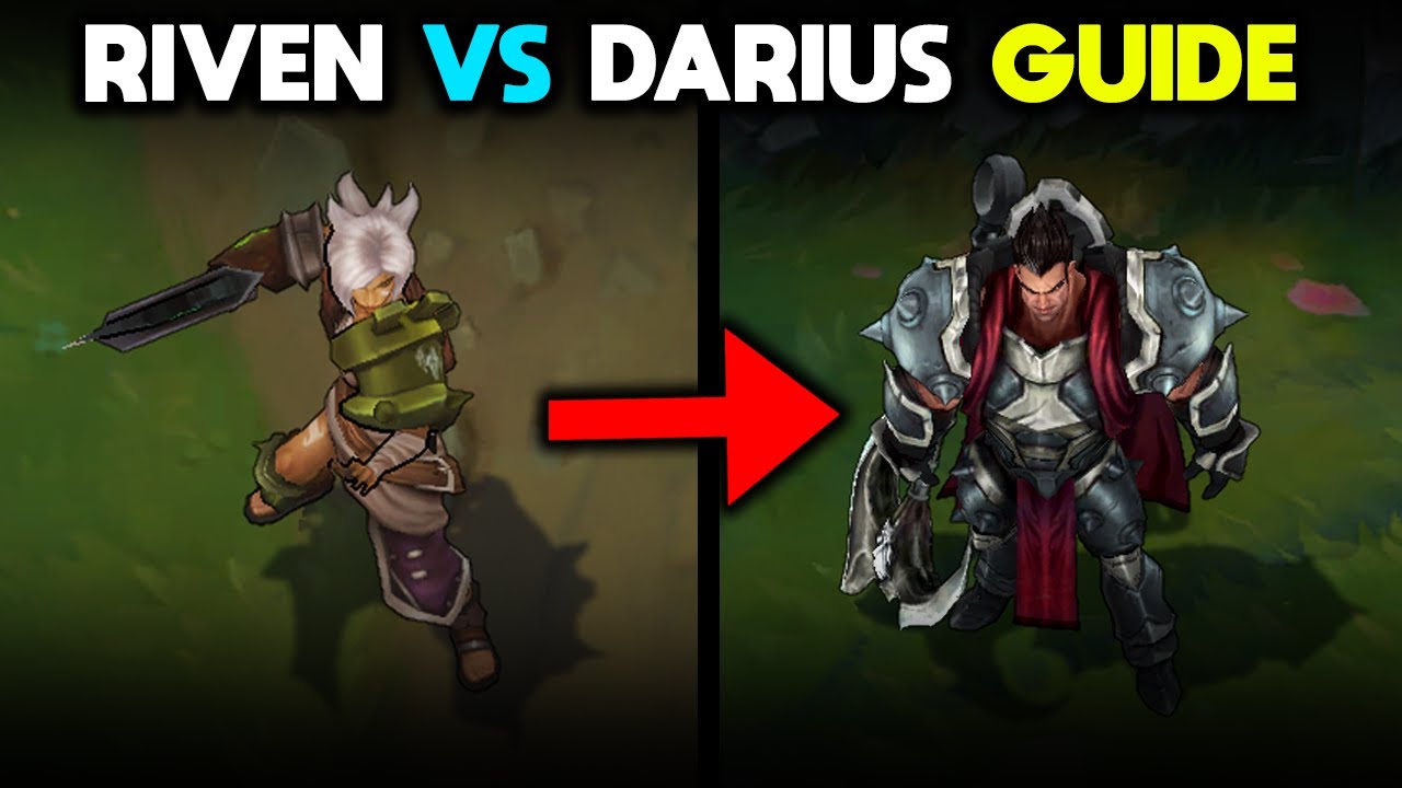 Riven VS Darius Guide (Very Informative)