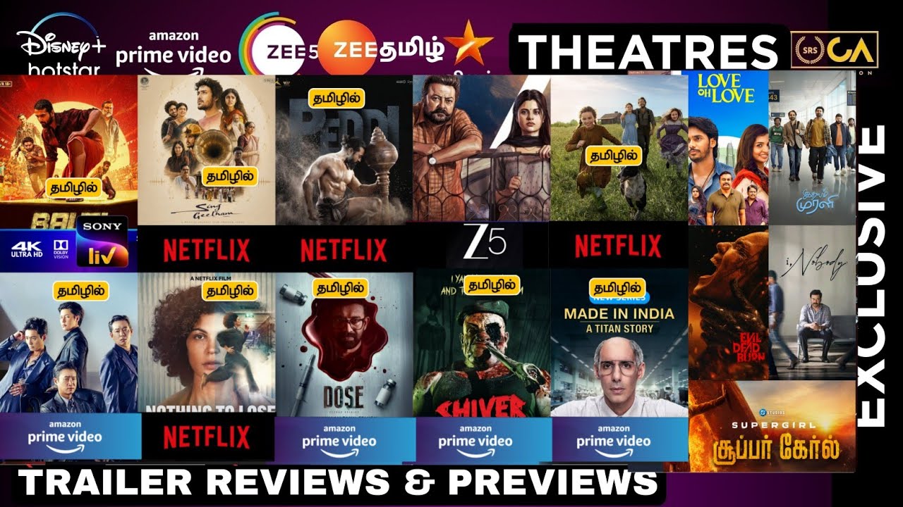 This Week All OTT Releases & Theatre Releases & Tv Premieres List | BACK 2 BACK OTT Trailer Reviews