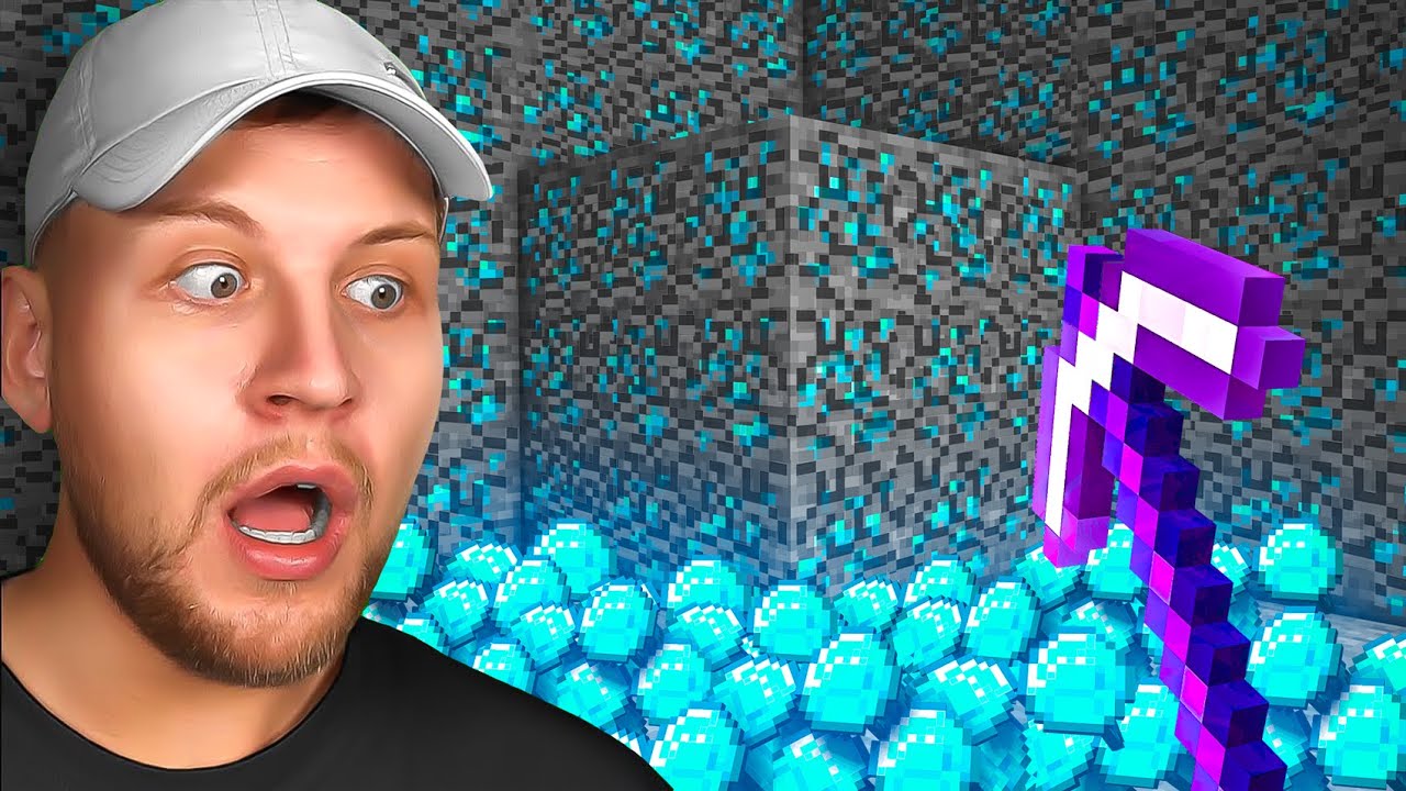 Ich HACKE mit 10000x Abbau Spitzhacke 💎😱