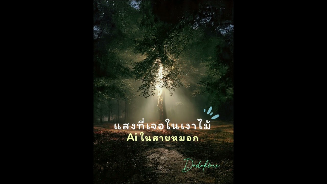 แสงที่เจอในเงาไม้ - Ai ในสายหมอก