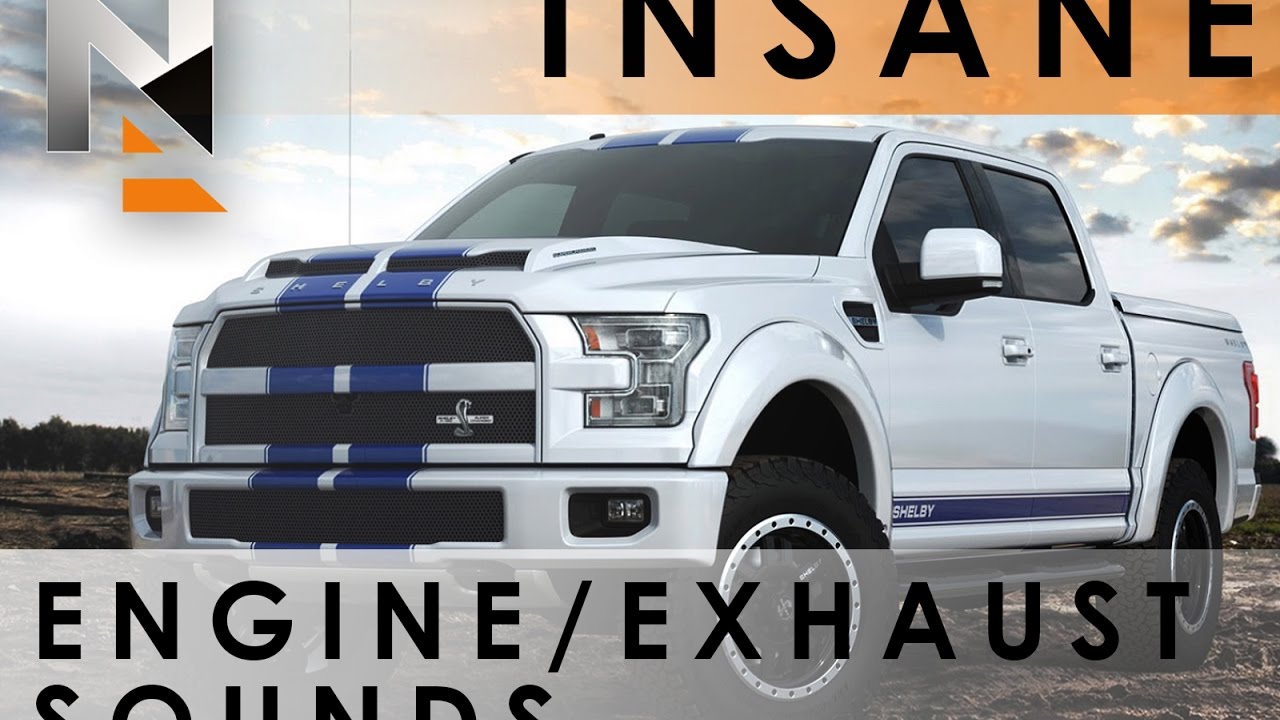 LET THE BEAST ROAR! 750HP! Pure Engine/Exhaust Sounds - 2016 Ford F-150 Shelby!