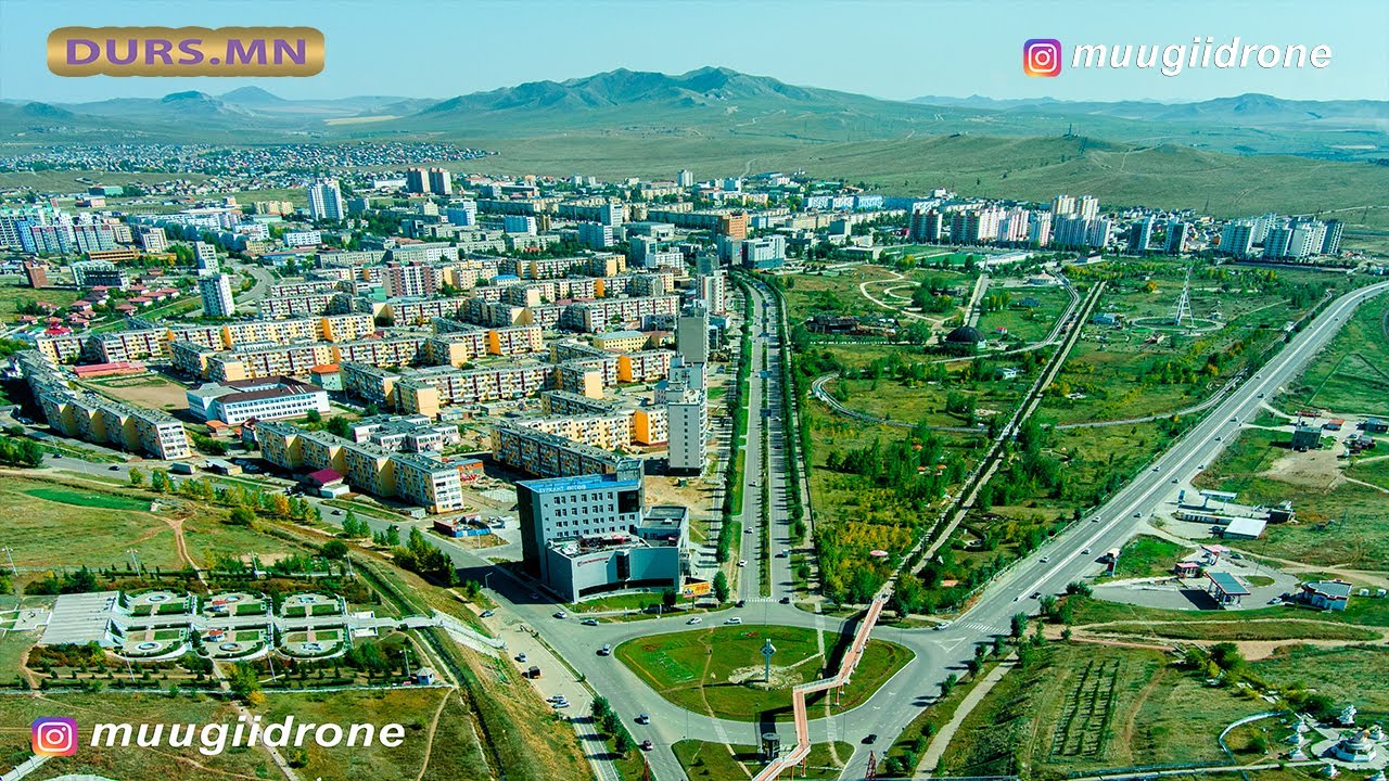 Дархан-Уул Аймаг/Darkhan-Uul Province Of Mongolia 6K LOG Drone Part 1