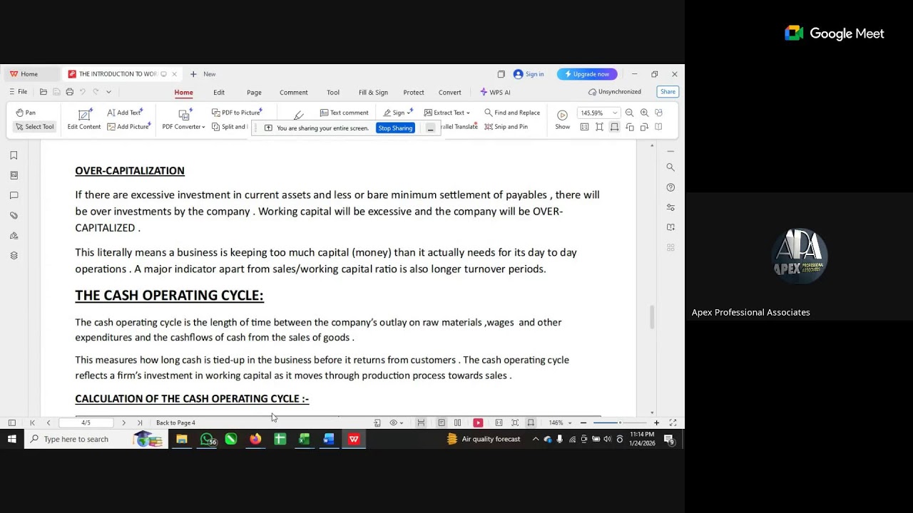 F.M MAY 2026 DIET - INTRODUCTION TO WORKING CAPITAL MANAGEMENT