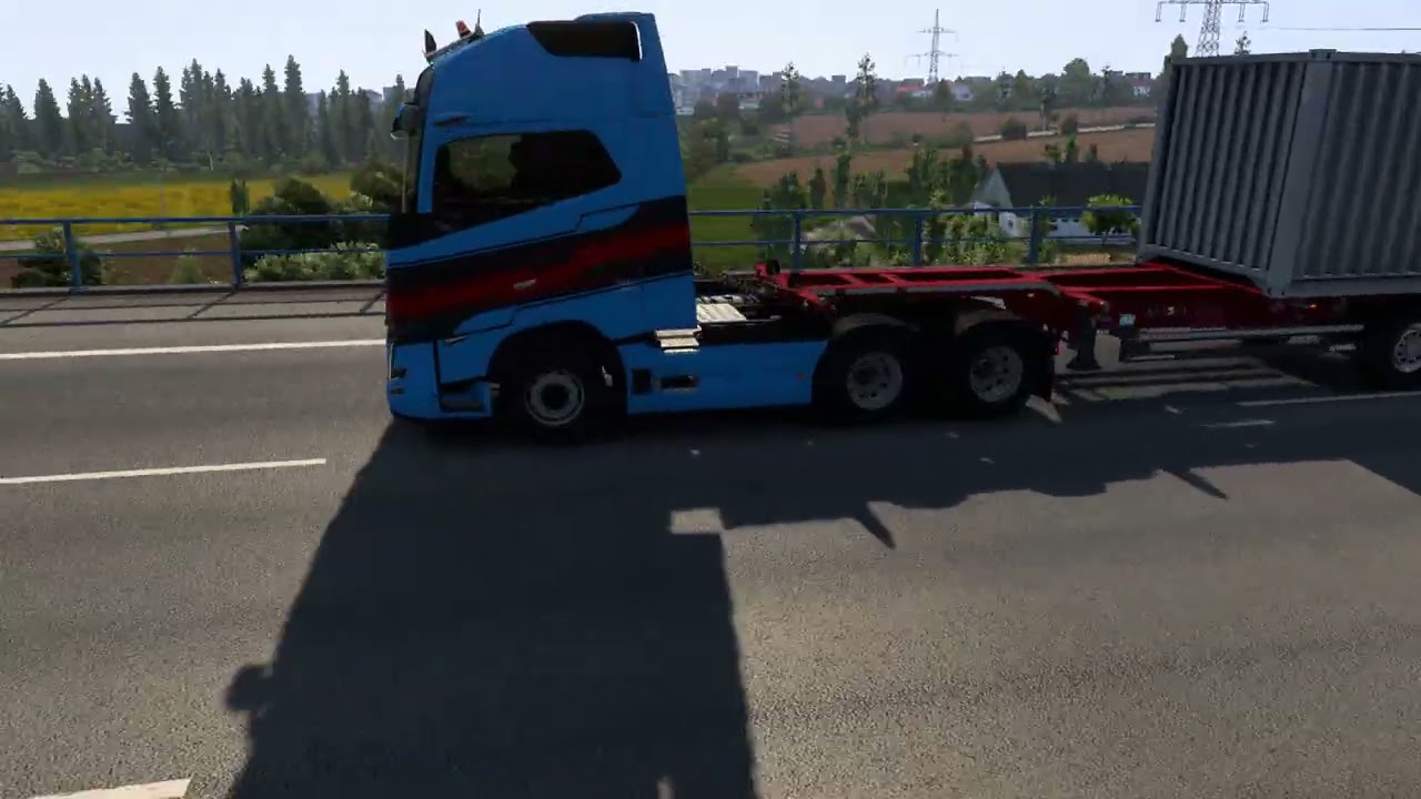 ETS2-Stuttgard naar Frankfurt am Main (4K60)