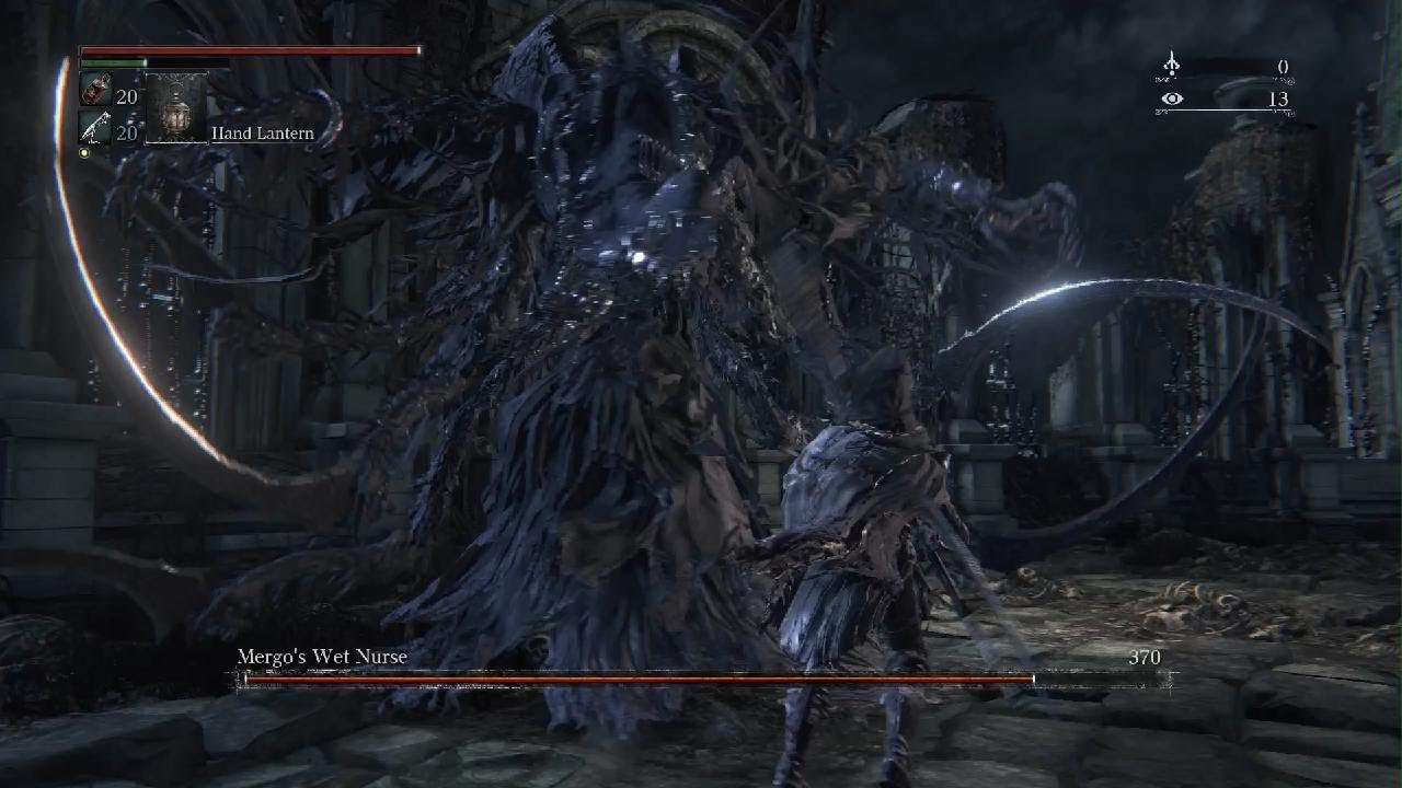 Bloodborne - No guns - Mergo's Wet Nurse